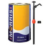 25 litre drum Marcia T neat cutting oil & pump
