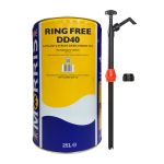 25 Litres Morris Ring Free DD 40 2-Stroke Diesel Engine Oil & Pump