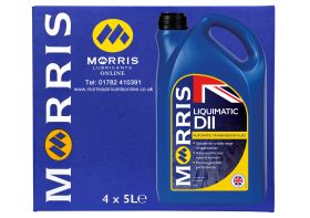 Box of 4 x 5 Litres Morris Liquimatic DII Automatic Transmission Fluid