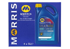 Box of 4 x 5 Litres Morris Multivis ECO V 0W-20