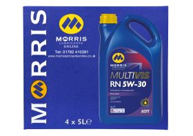 Box of 4 x 5 Litres Morris Multivis ADT RN 5W-30