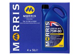 Box of 4 x 5 Litres Morris Lodexol MTF 75w-80