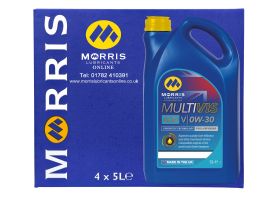 Box of 4 x 5 Litres Morris Multivis ECO V 0W-30