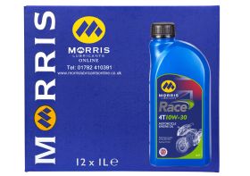Box of 12 x 1 Litres Morris 
Race 4T 10W-30