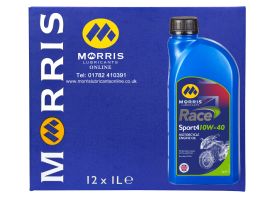 Box of 12 x 1 Litres Morris Race Sport 4 10W-40