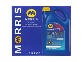 Box of 4 x 5 Litres Morris Multivis ECO-S 0W-20