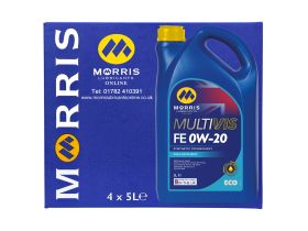 Box of 4 x 5 Litres Morris Multivis ECO FE 0W-20
