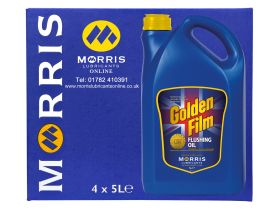Box of 4 x 5 Litres Morris Golden Film Flushing Oil