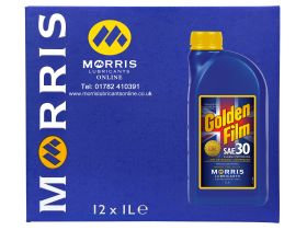 Box of 12 x 1 Litres Morris
Golden Film SAE 30 Classic Motor Oil