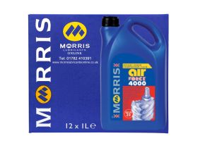 4 x 5 litre pack of Air Force 4000 VG32 compressor fluid