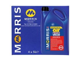4 x 5 litre pack of Air Force VPO HV Vacuum pump oil