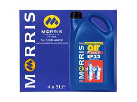 Case of 4 x 5 litre Air force EP 22 Airline oil