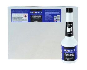 Box of 12 x 250ml Morris Diesel Fuel Treatment