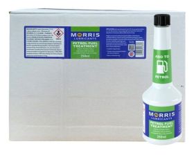 Box of 12 x 250ml Morris Petrol Fuel Treatment
