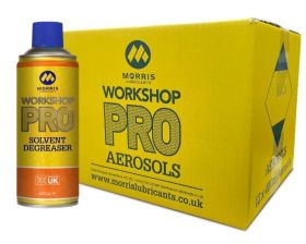 Box of 12 x 400ml Morris Workshop PRO Solvent Degreaser