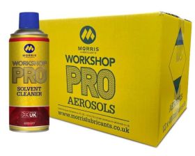 Box of 12 x 400ml Morris Workshop Pro Solvent Cleaner