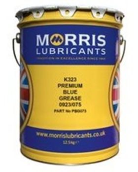 Morris K323 Premium Blue Grease, 12.5 Kilo Keg