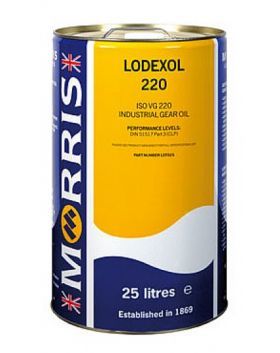 25 litre drum of Lodexol VG220 Industrial Gear Oil