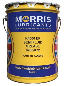12.5 KG KEG OF MORRIS K4000 SEMI FLUID GREASE