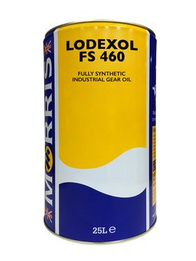 25 litre drum of Lodexol FS460 Synthetic Industrial Gear oil