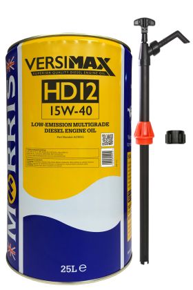 Morris Versimax HD12 25 litre & pump