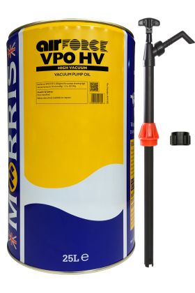 25 litre pack of Air Force VPO HV and pump