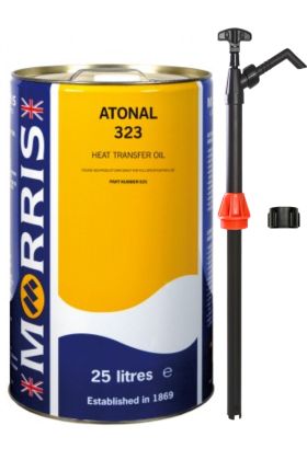25 Litres Morris Atonal 323 Heat Transfer Oil & Pump