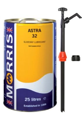 25 Litres Morris Astra 32 Slideway Oil & Pump