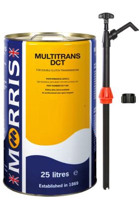 25 Litres Morris Multitrans DCT Dual Clutch Transmission Fluid & Pump