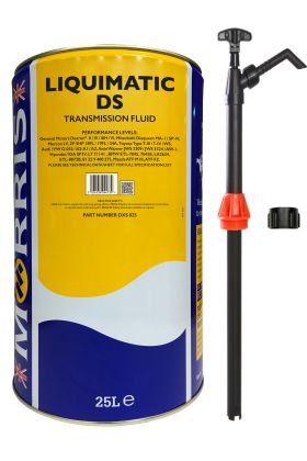 25 Litres Morris Liquimatic DS Transmission Fluid & Pump