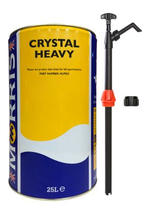 25 Litres Morris Crystal Heavy Medicinal White oil & Pump