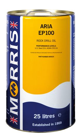 25 litre pack Aria EP100 Rock Drill oil