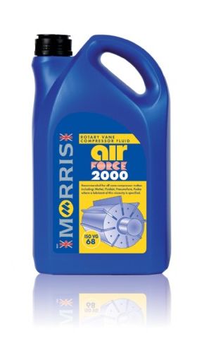 5 litre pack of Air Force 2000 VG68 Compressor fluid