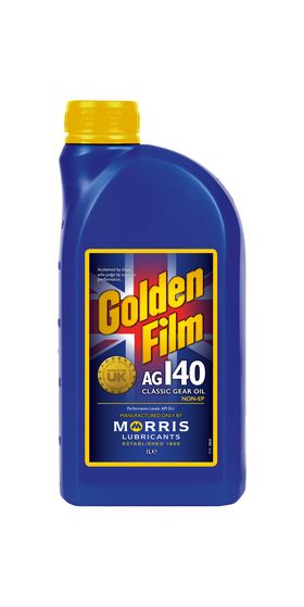 1 litre pack of Morris Golden Film AG 140 gear oil